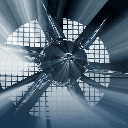 Engine In Climate Test Chamber