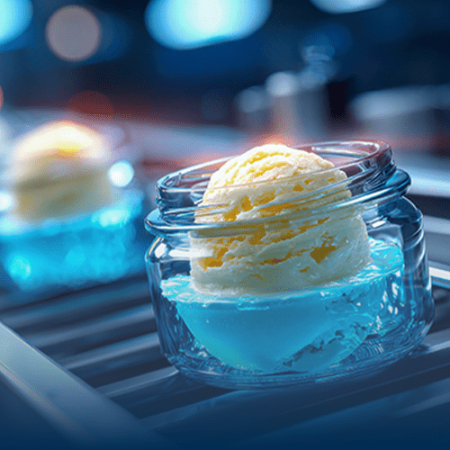 ice cream production